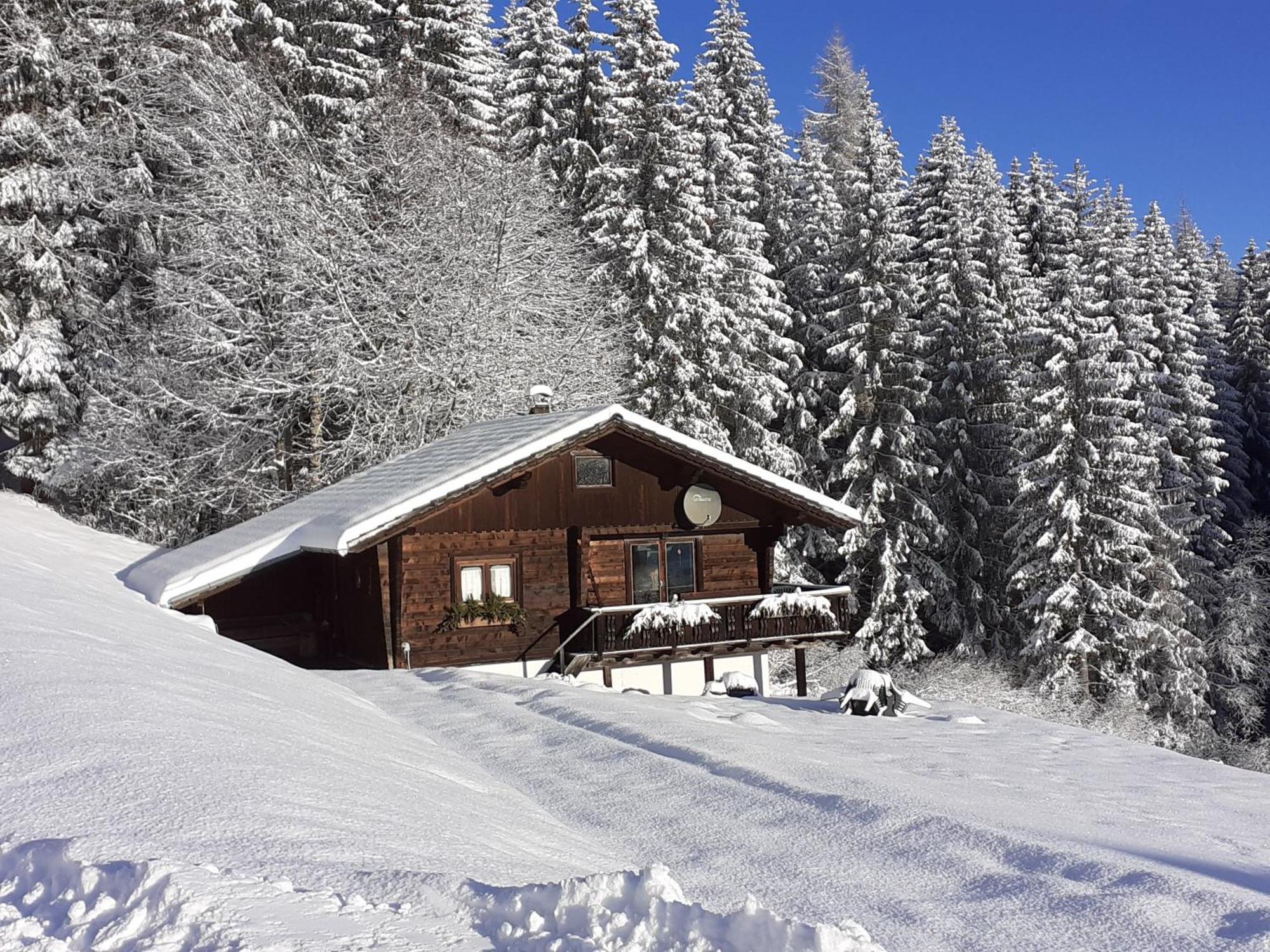 Villa Urlaub Im Blockhaus Diex Esterno foto